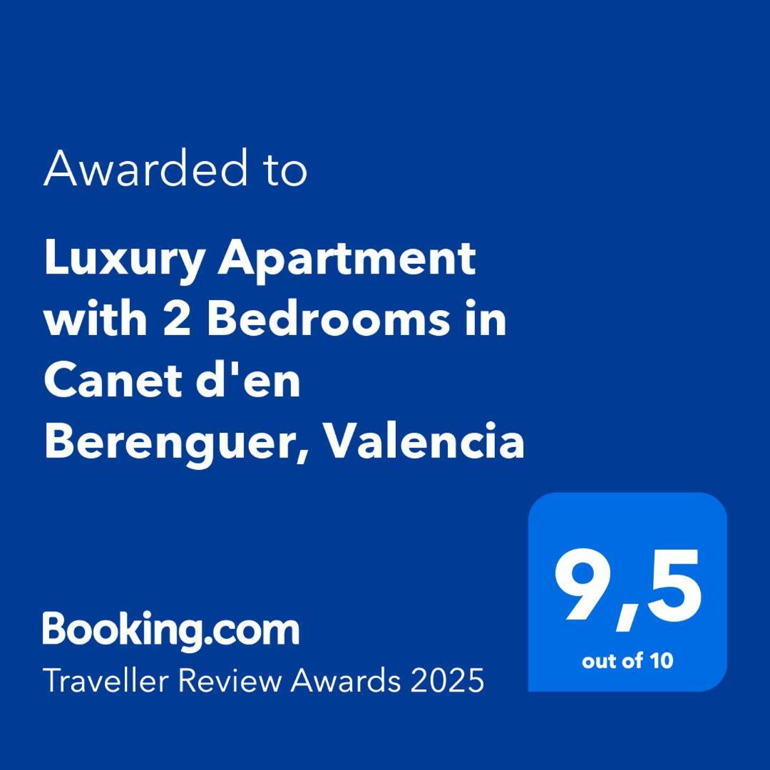 Luxury Apartment With 2 Bedrooms In Canet D'En Berenguer, Valencia מראה חיצוני תמונה